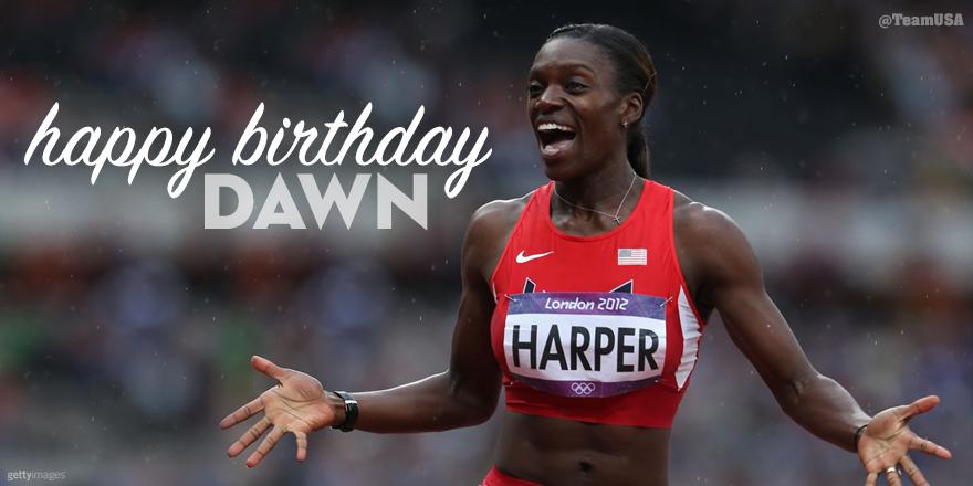 Happy birthday to 2X Olympic medalist Dawn Harper ( 