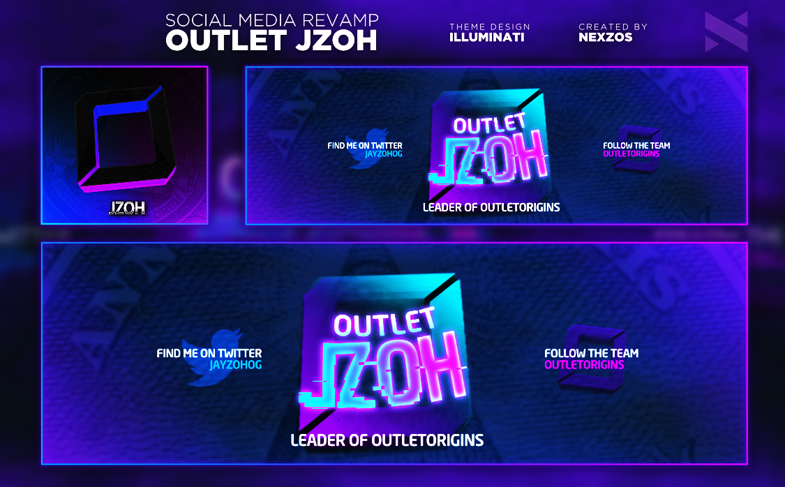 OutletDisplays's tweet photo. A complete rebrand for PS3 Leader @JayzohOG, created by @Nexzos our lead designer.
FAV &amp; Retweet, helps us out! http://t.co/ZTMuBqv788