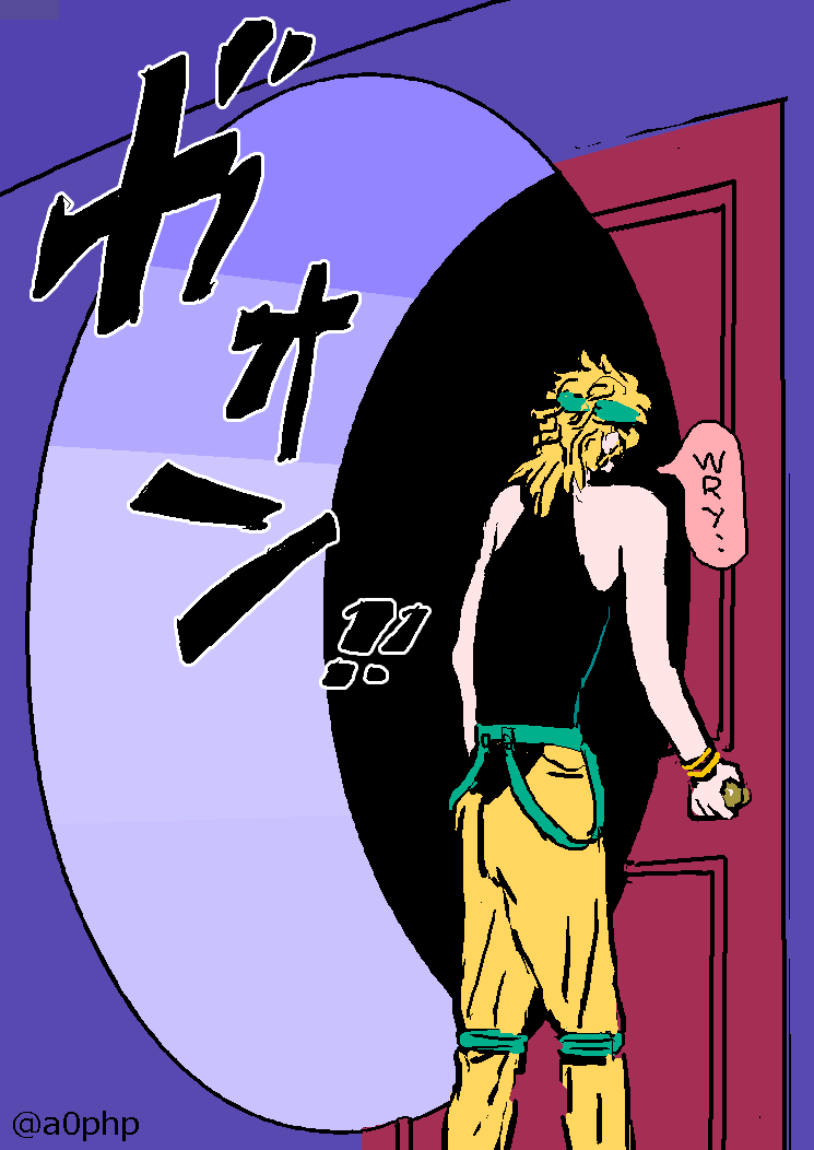 お題:『ヴァニラ・アイス』ドアぐらい開けていけ…
#3悪版深夜の真剣お絵描き60分一本勝負
タグくらい付けていけ…慌てて投稿してしまった青PHPよ。