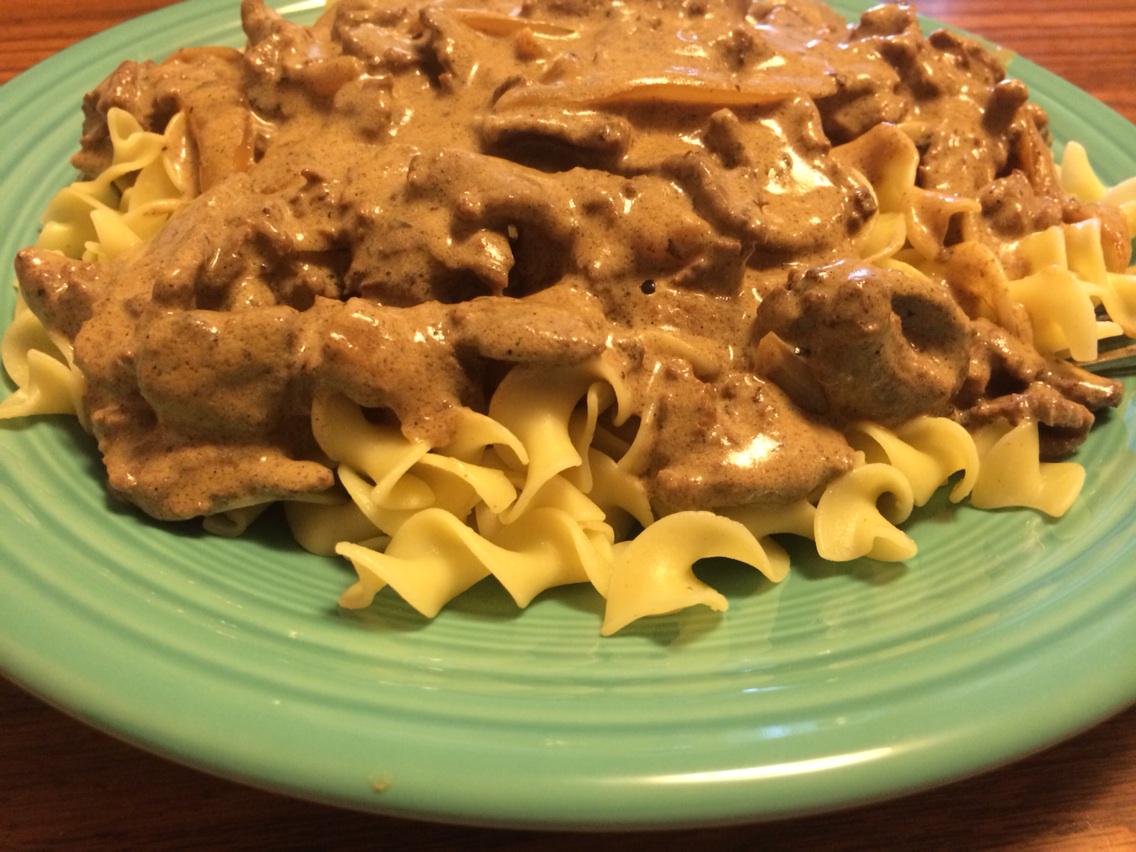 roesch_scott's tweet photo. #eatmorebeef #beef #stroganoff #beefmonth #beefeveryday every month should be #beefmonth http://t.co/FAUwFS1bwK