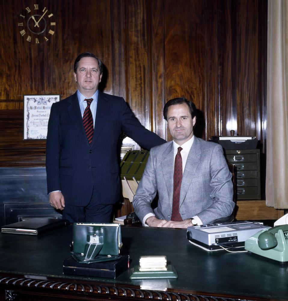 Arsenal's tweet photo. Morning. Today in 1986, George Graham was appointed @Arsenal boss. Have a look at his legacy - http://t.co/3stgxSVnB4 http://t.co/nZ9t7FKfvM