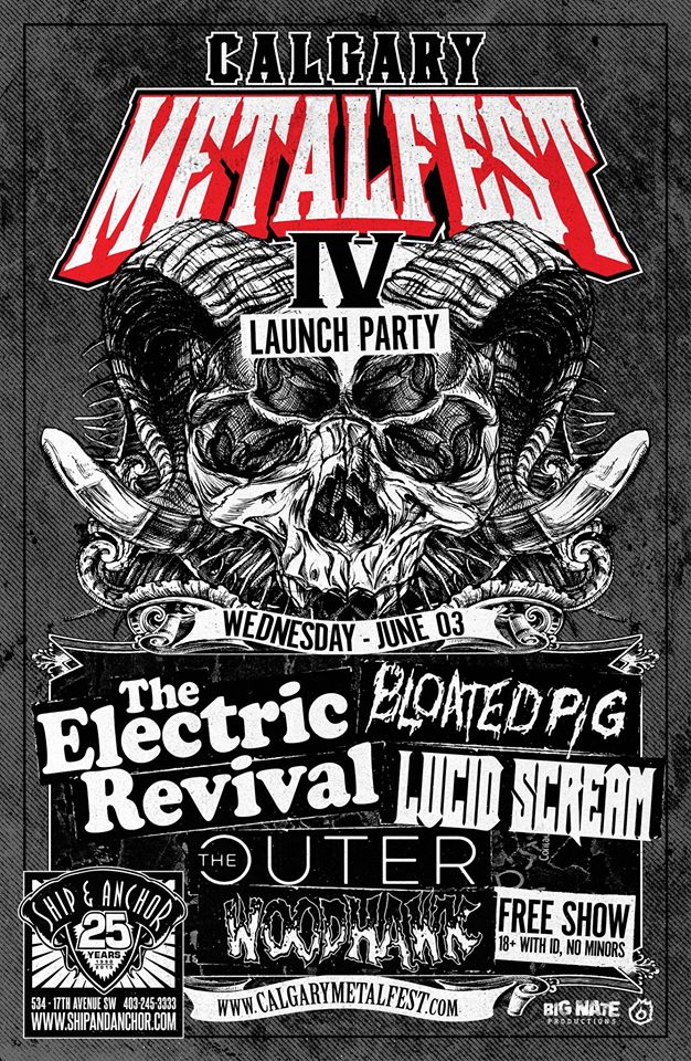 3 weeks until <a href="/The_Electric_RV/">The Electric Revival</a> #BloatedPig <a href="/LucidScreamBand/">Lucid Scream</a> <a href="/TheOuterMusic/">the Outer</a> <a href="/WoodhawkRiffs/">Woodhawk</a> rock the <a href="/Ship_and_Anchor/">Ship & Anchor Pub</a>!