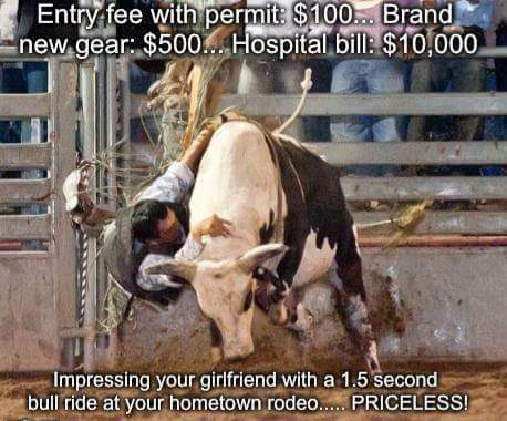 triplesrodeopho's tweet photo. @Bullridingprobs @bull_hand @BullRiderCoach @RodeoChat @rodeolifeprobs @xbillc #priceless http://t.co/Je7uyBzwCu