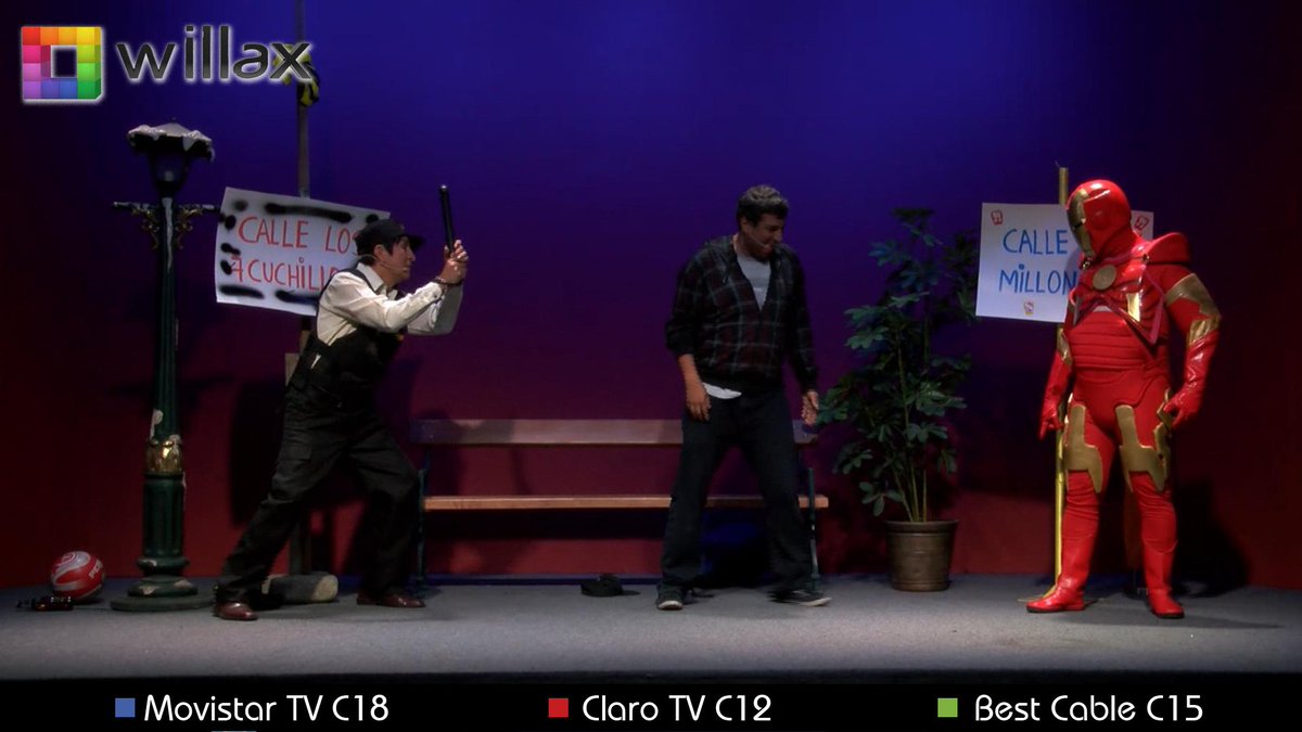 ComediandoTV's tweet photo. “@willaxtv en @ComediandoTV diviértete con el skecht de Seguridad Urbana junto a IRON PAN. ¡No te lo pierdas! http://t.co/bfn3it9Zbi”