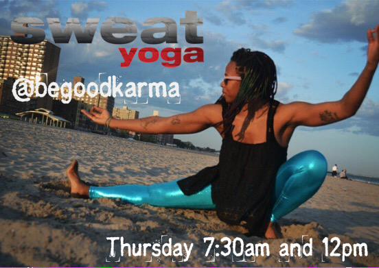 Have you taken Rebecca's class yet? Come sweat tomorrow 7:30am and 12:30pm!