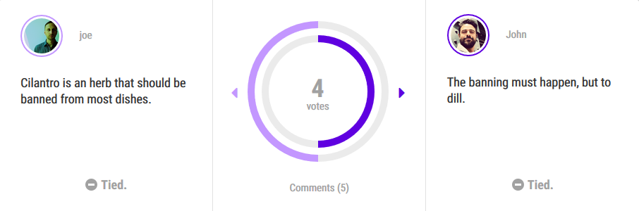GAVL_IT's tweet image. This will be rehashed at a later date... A tie is just not acceptable in this situation. #SpiceWars #GAVL #Debate