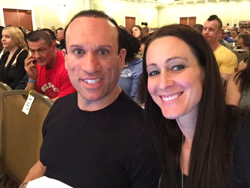 ajgilly3's tweet photo. In the press pit at the #NYPRO last weekend for #rxmuscle. @Huge285 http://t.co/LA1Y375x6Z