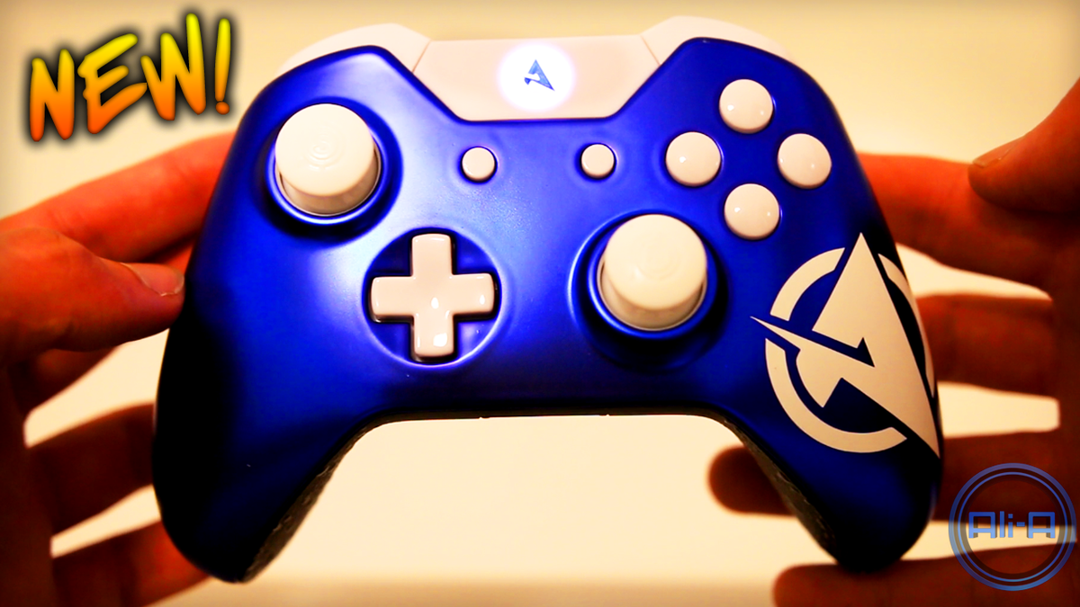 OMGitsAliA's tweet photo. It is time... NEW Ali-A controller LIVE! :D (NEW VID: http://t.co/4yiJ7x3Gpv ) ENJOY! 🎮🎮🎮 http://t.co/Jpou62fkP6