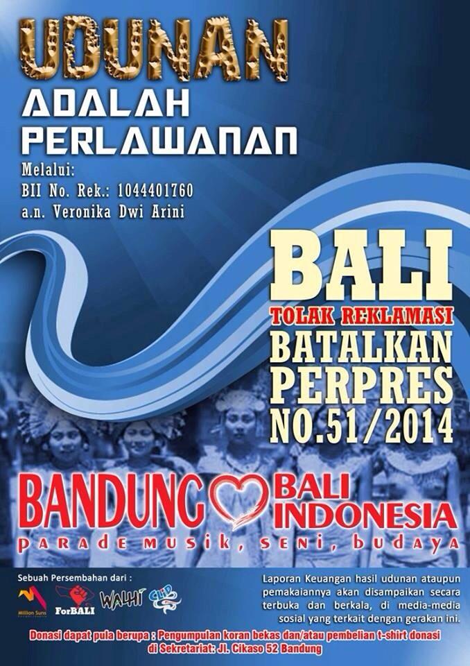 Satukan hati, satukan langkah...Mari selamatkan lingkungan kita, mari selamatkan INDONESIA RAYA #BandungerPower