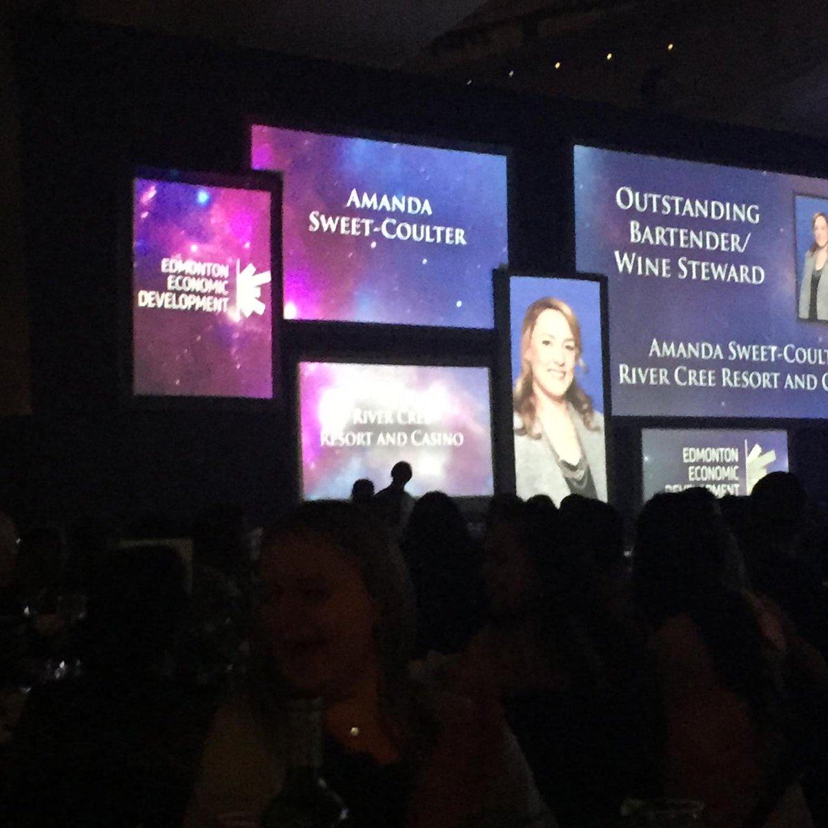 SageRiverCree's tweet photo. Our own Mandy a finalist for #ywyeg awards! Congrats! #yegdrinks http://t.co/UO6Erb1J1y