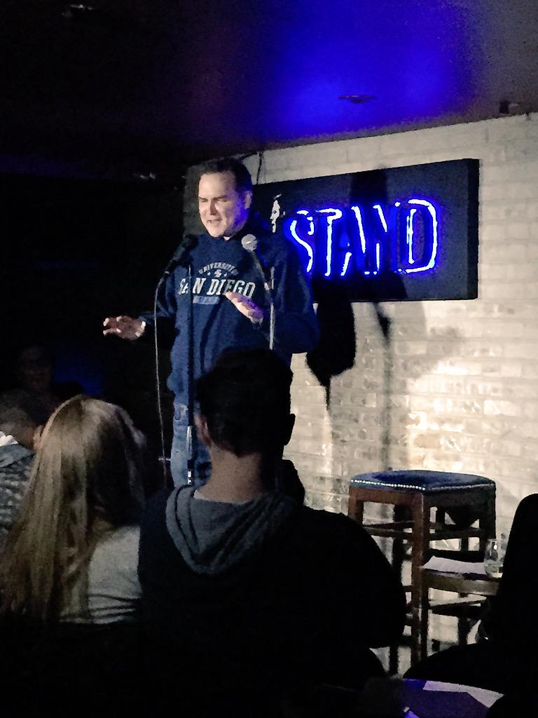 TheStandNYC's tweet photo. The legendary @normmacdonald dropping in on The Mash-Up Show! http://t.co/tjH1kXHxfy