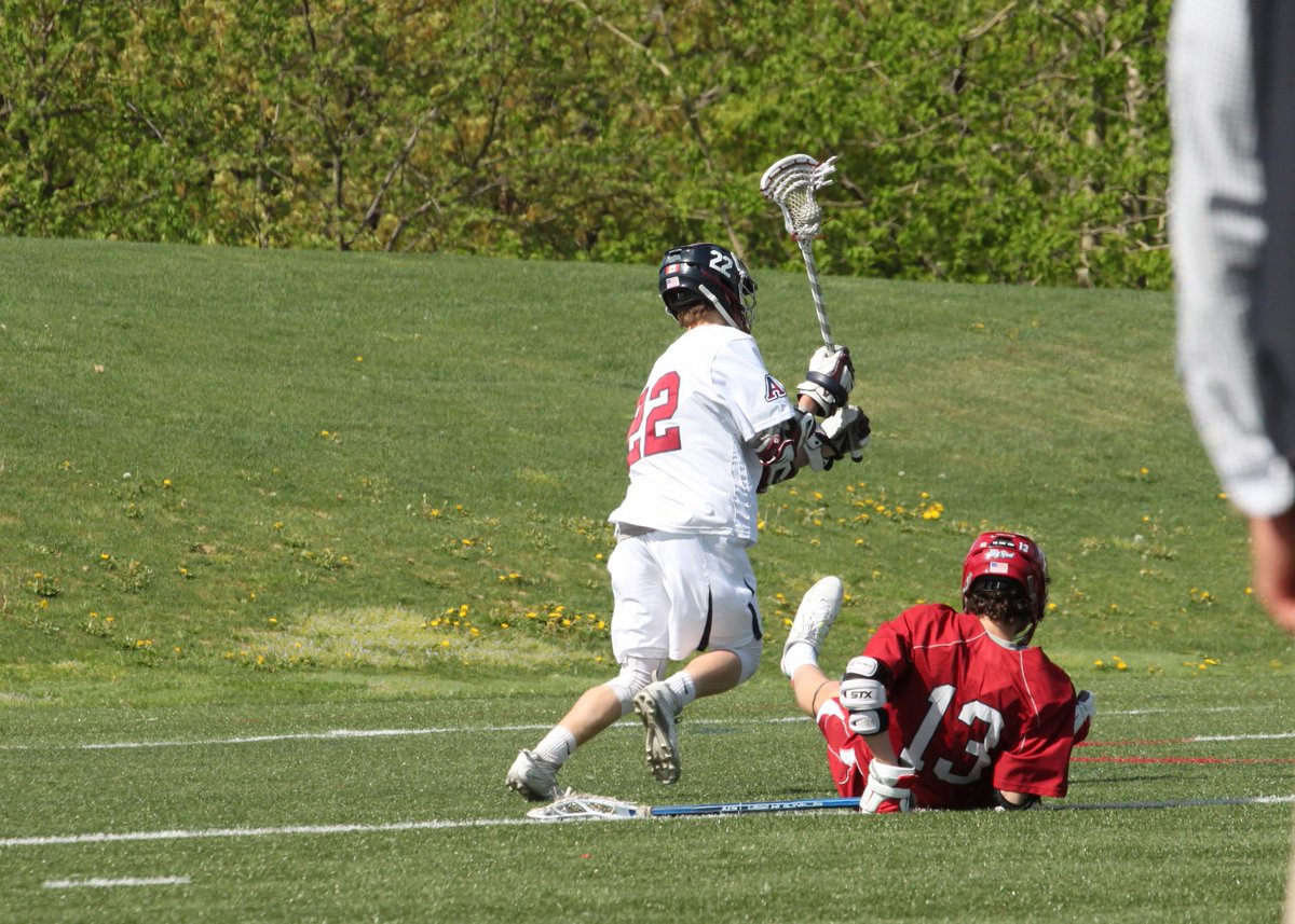jedusich's tweet photo. AOF #22 Ryan Lanchbury 'breaking ankles' and scoring v Taft. #aof #aoflax http://t.co/2en7nx9FFv