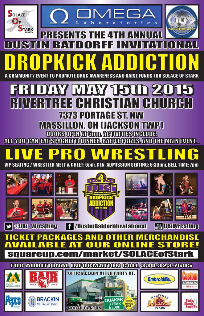 JuiceJennings's tweet photo. Only days away from 1 of the biggest shows of the year! @DBi_Wrestling #DBi4 http://t.co/JE3nBeCFLI