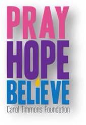 PHBCTFoundation's tweet photo. Introducing the Carol Timmons Pray Hope Believe Foundation: helping those with cancer discover a pathway of HOPE. http://t.co/ghGDehKAJn