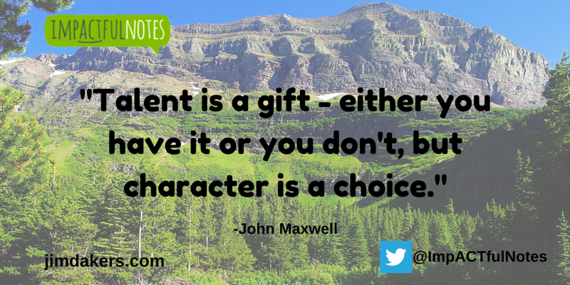 ImpACTfulnotes's tweet photo. Character wins out in the long run. Don't compromise. #choosewell #character http://t.co/aCAItLjptC