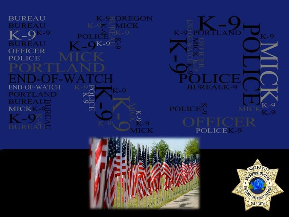ORAUXWBTB's tweet photo. #PoliceWeek #FallenHero #WBTB #K9KARE http://t.co/JwGFy2JFYR