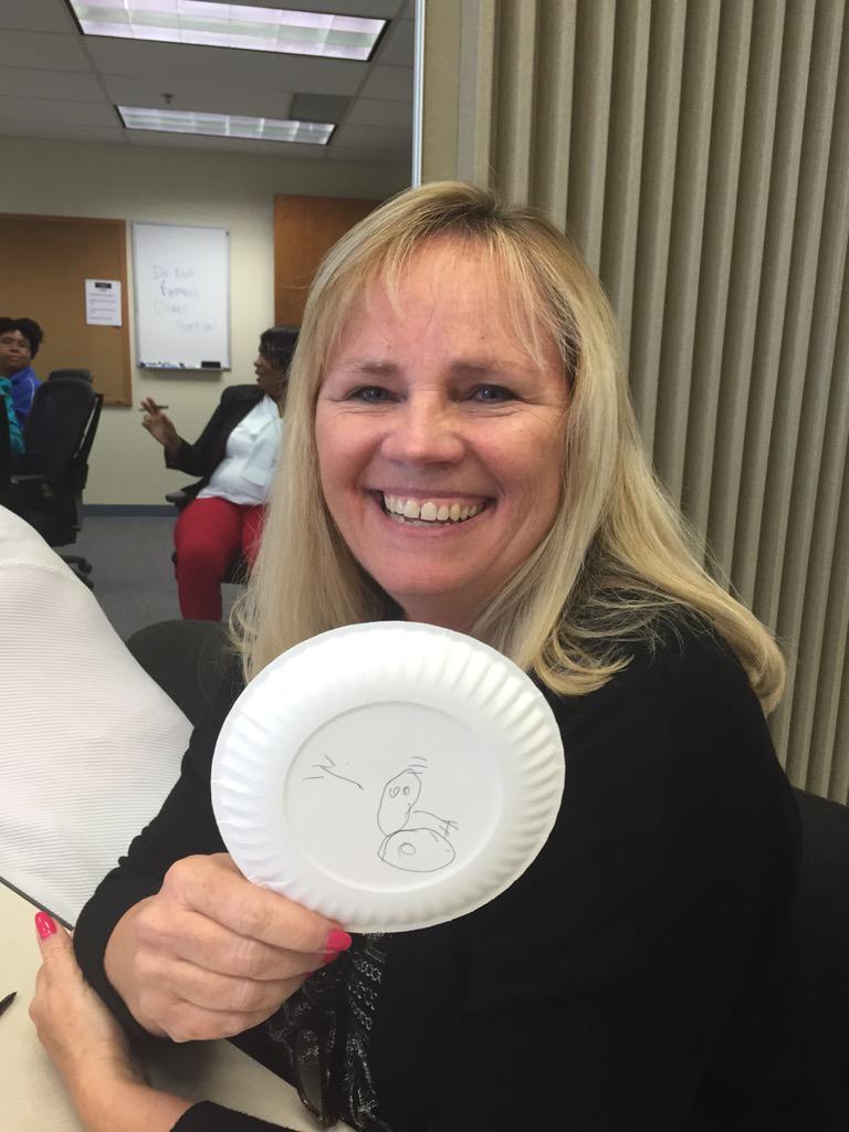 Sherry Thomas at the CBO Ice Breaker #UofLSMARTice