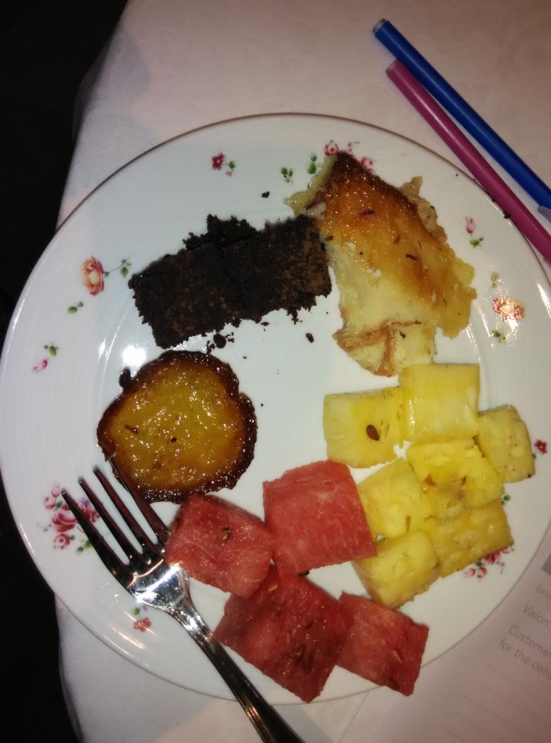 akshathaudupa's tweet photo. Deserts - The best part in any lunch at ITC gardenia #CTOF2015 #OneIntuit http://t.co/gYg0qoLYtF