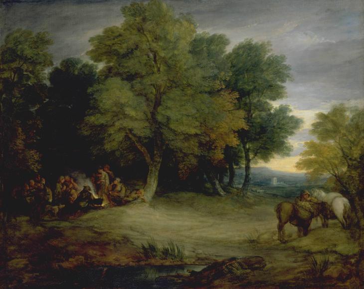 This is what artist Thomas Gainsborough (born on this day 1727) used to paint trees for his pics <a href="/Tate/">Tate</a> <a href="/TateEtcMag/">Tate Etc.</a>