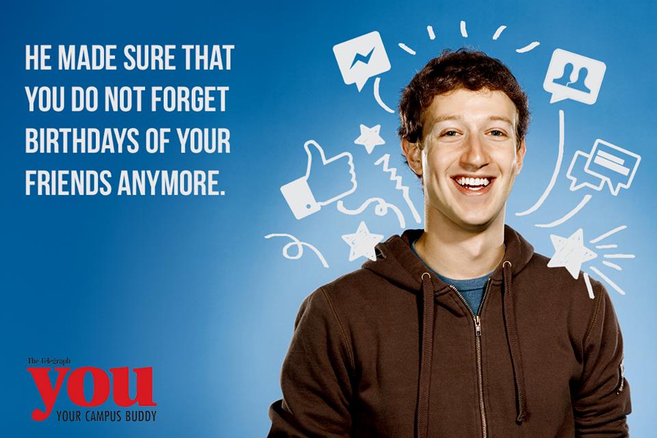 Here\s wishing Mark Zuckerberg a very Happy Birthday!
P.S. did not have to remind us about it. 
