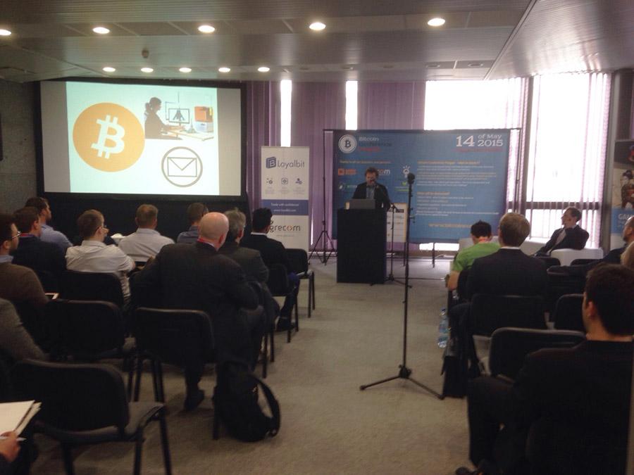 Blockchain_Conf's tweet photo. #bitcoinconfEU Introduction speech. Gregor from @GreComCompany. http://t.co/EWLhNy1EIl