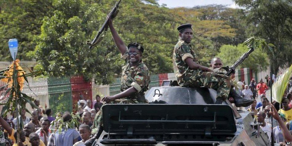 BBCWorld's tweet photo. Burundi coup bid: Rival groups of soldiers fighting each other in the capital http://t.co/zpzWR2WhWN http://t.co/OHYDRogUc7