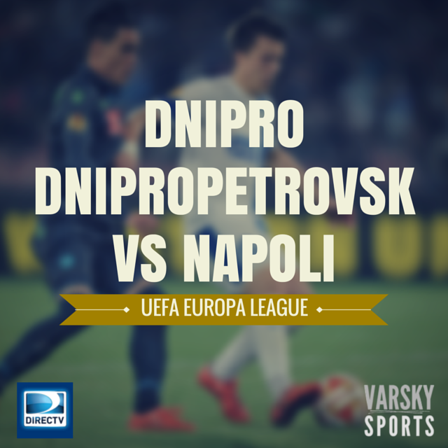 VSportsTM's tweet image. #UEL A las 16.00hs: #DniproDnipropetrovsk vs #Napoli por 623/HD1620 de @DIRECTVar y en bitly.com/DTVplay