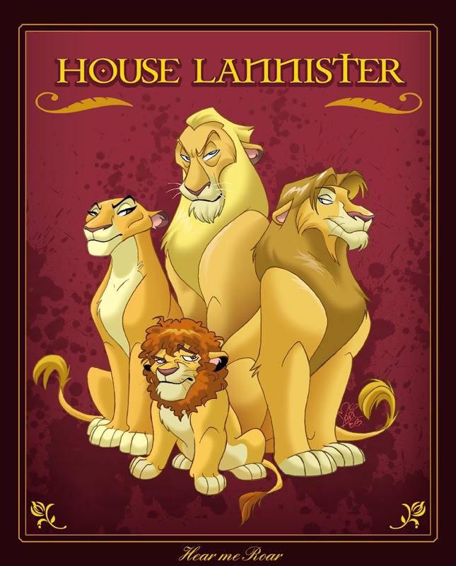 The Lions of Casterly Rock #GoT