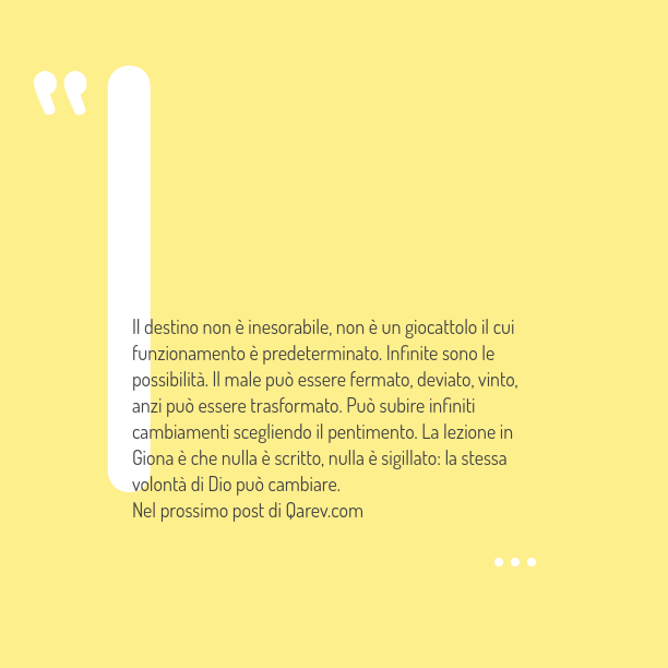 Qarev's tweet photo. Nel prossimo post di http://t.co/4VnjGgyHNs si parlerà del libro di #Giona http://t.co/iDTOFf7GSC