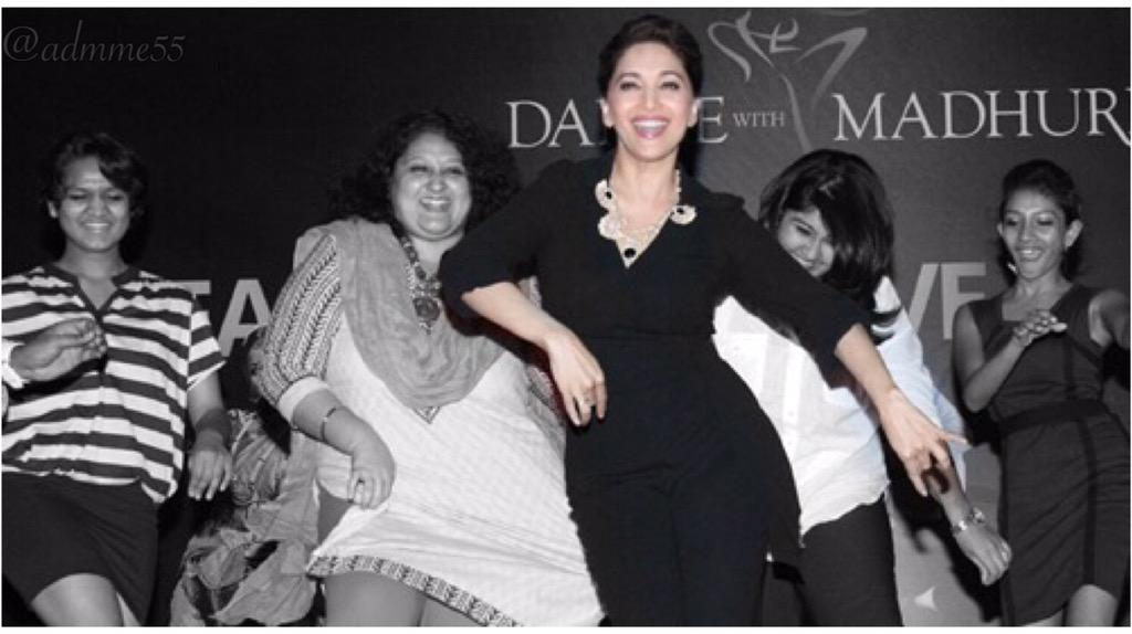 Madhuri Dixit... Such a beauty, inside and out. Look at that smile! Happy Birthday Madhuri 