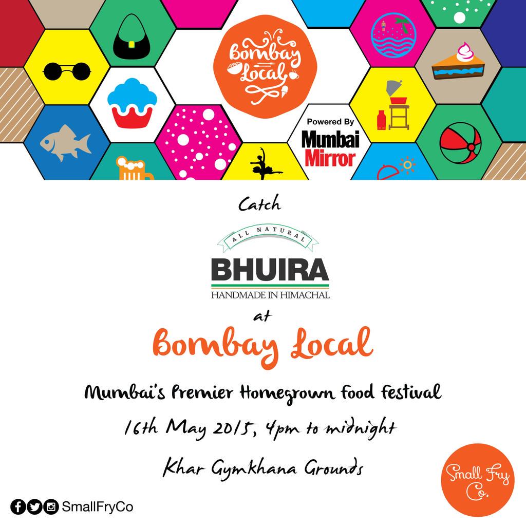 SunitaDSouza_'s tweet image. Big shout out to @bakingtray who shall be at the #BombayLocal stocking #BhuiraJams on Saturday, 16th May at Khar Gym.
