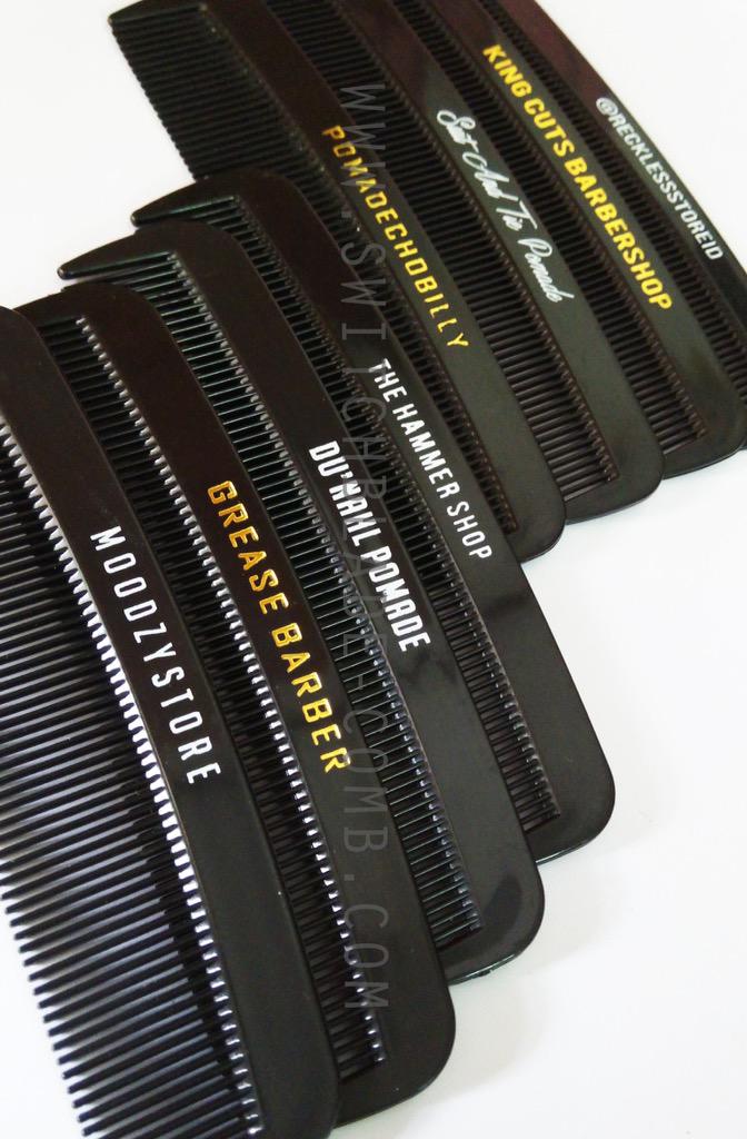 Pusat Pembuatan Sisir Kantong / Pocket Comb dengan Brand Sendiri! Sikaat....