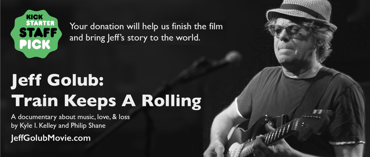 PhilipAShane's tweet photo. @BroadwayJazzKC Kindly RT?
CELEBRATE a new film on beloved guitarist JEFF GOLUB! Click HERE > https://t.co/Wj4qC5khH2 http://t.co/CxdjgtK02P