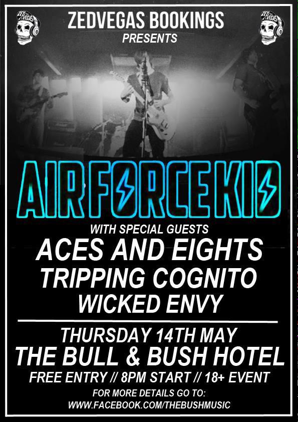 ZedVegas's tweet photo. #rocknroll tonight at the Bull n Bush! Free Entry #livemusic #sydney @airforcekidband @A8Band @TrippingCognito http://t.co/ri395wKRPz
