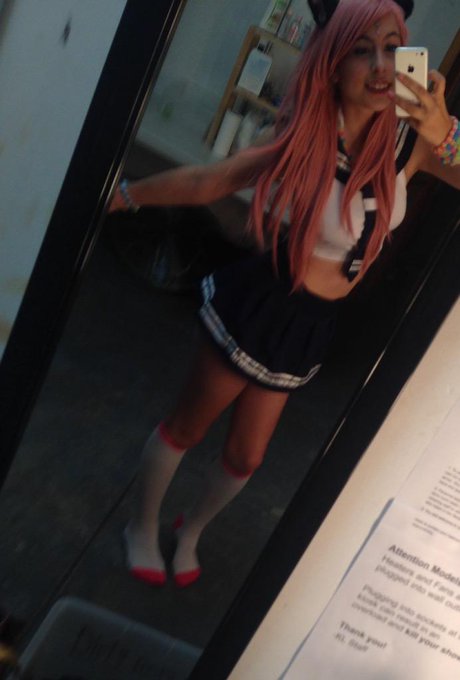 Can't wait to get my lil anime booty on cam tonight<3 I'll be on @kinklive at 11PM with a $5 fucking<a href="/tag/imlive"class="tags"><span>#imlive</span></a>