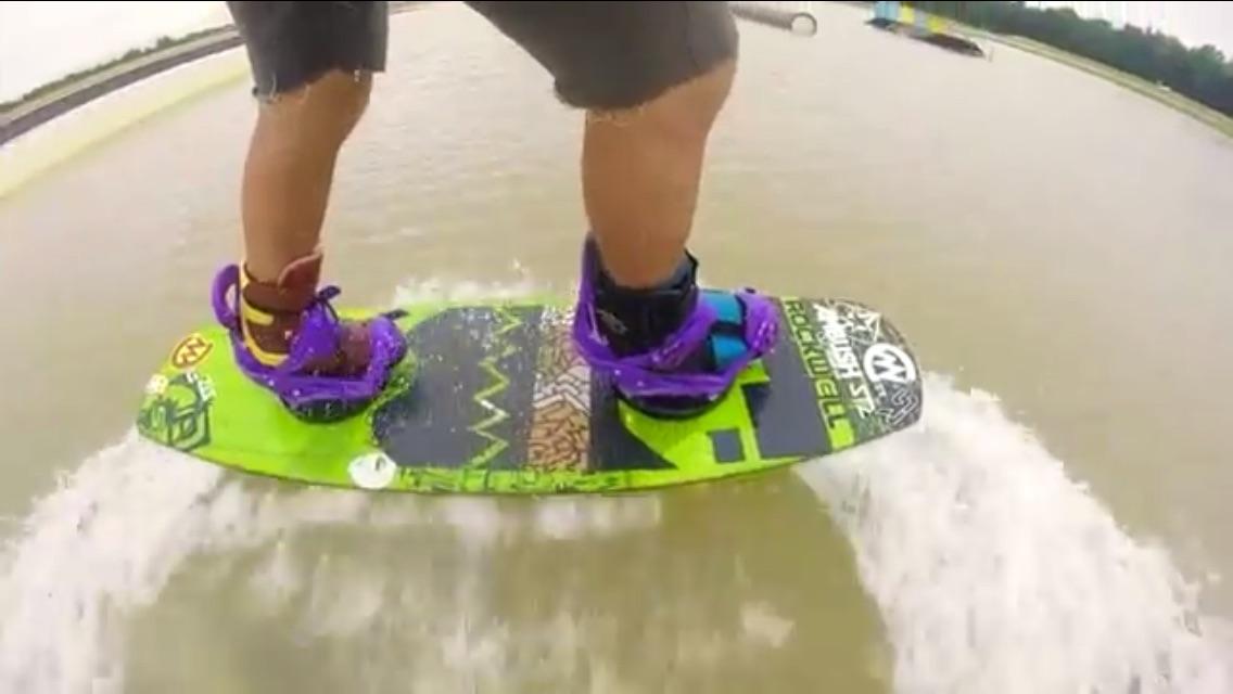 BrokoBindings's tweet photo. Yes we used a @GoPro to get this shot of us using #Brokos on the #wakeboard submit your video and maybe win one! http://t.co/RfeJIH0nWL