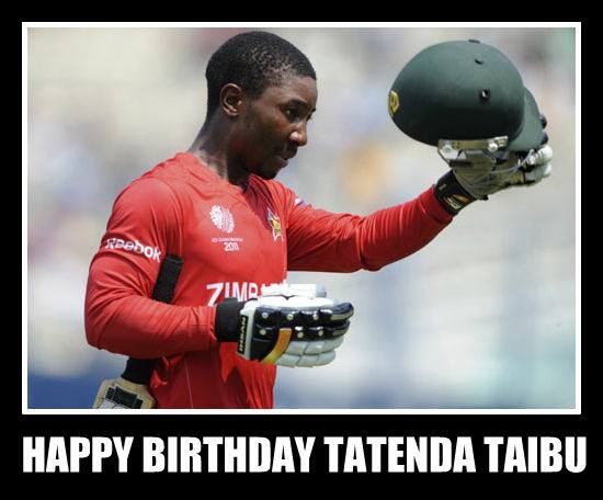 VikkyBrahmma:  Happy Birthday, Tatenda Taibu! The former Zimbabwean cricketer turns 32 today. 