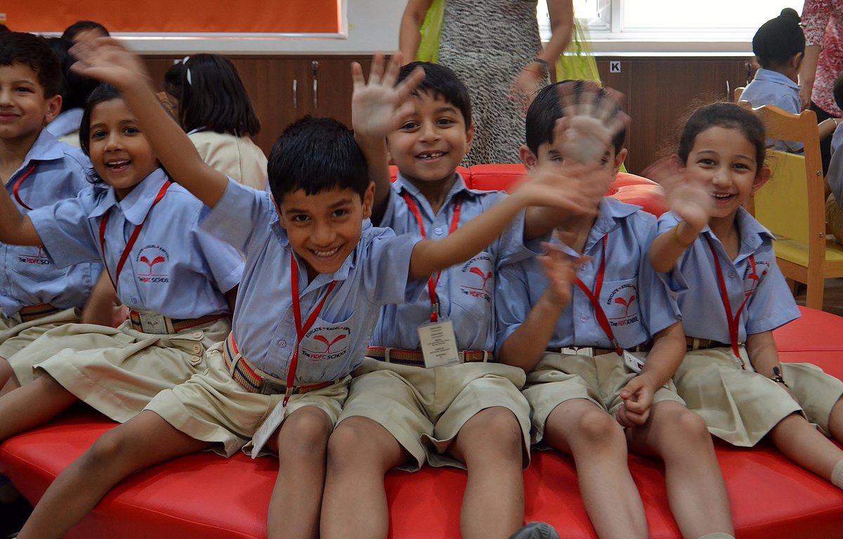 Childhood is all about happiness.At The HDFC School,they play,they learn,they socialize,but most of all they have fun