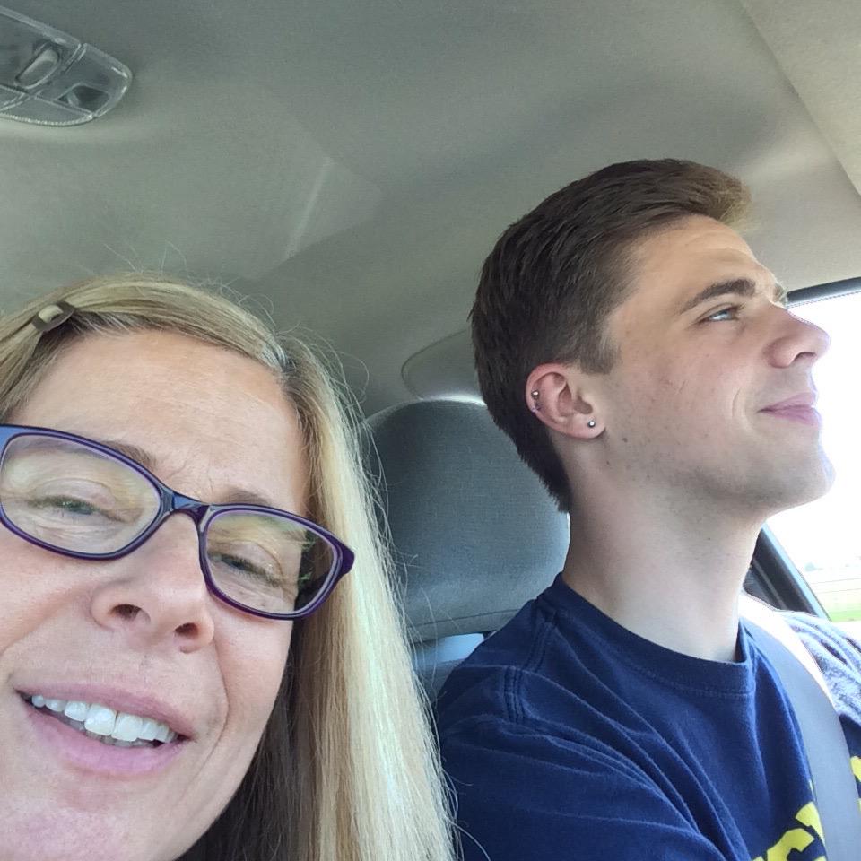 apxumich's tweet photo. Momma Mortorff is almost too excited to travel across the country in a car! http://t.co/yD40RDIhAf