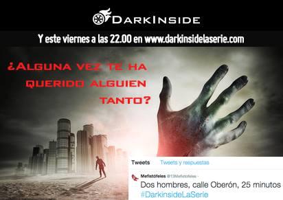 DarkInsideSerie's tweet photo. Y mañana... #DarkinsideLaSerie http://t.co/BQvSICtqoh