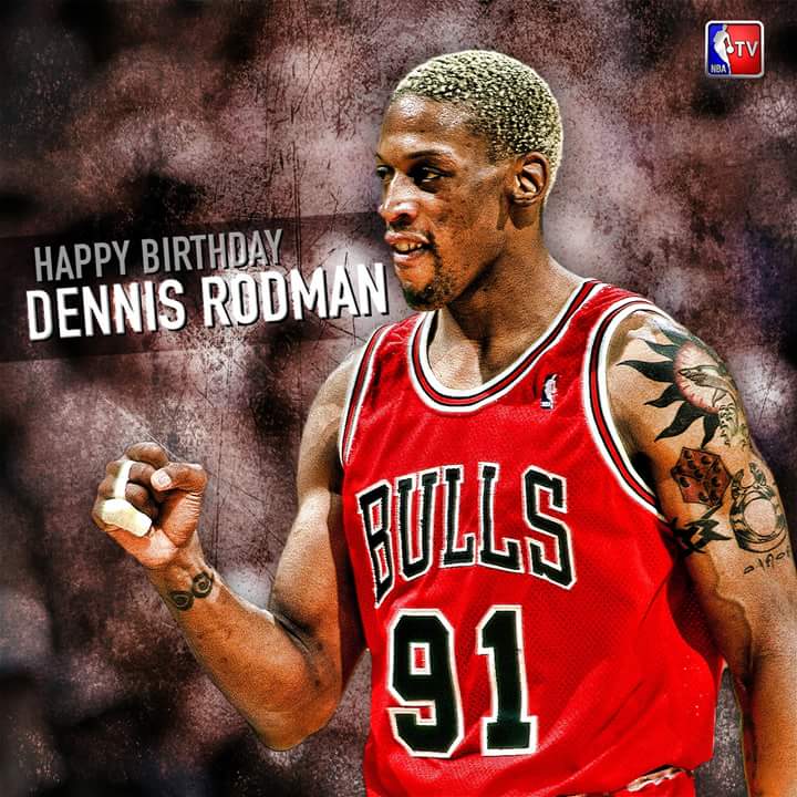 Happy birthday to the legend Dennis Rodman...     