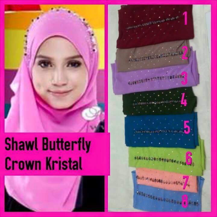 CintaGaleri's tweet photo. Shawl Butterfly Crown Crystal, RM25. http://t.co/GmdqJD36MJ