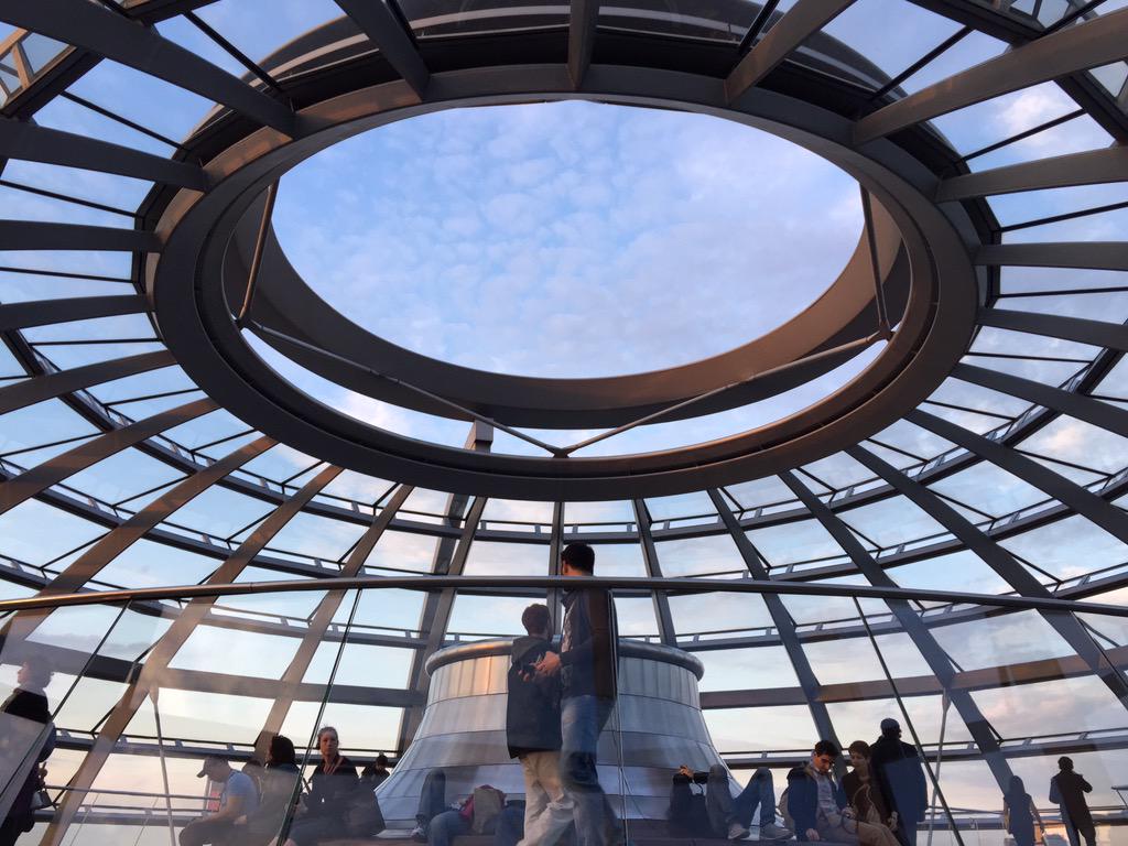 UtahStateASLA's tweet image. Dome on the Reichstag building #reichstag #bundestag #Germany #Berlin #USUAggies #LAEP #utahstate #USUASLA