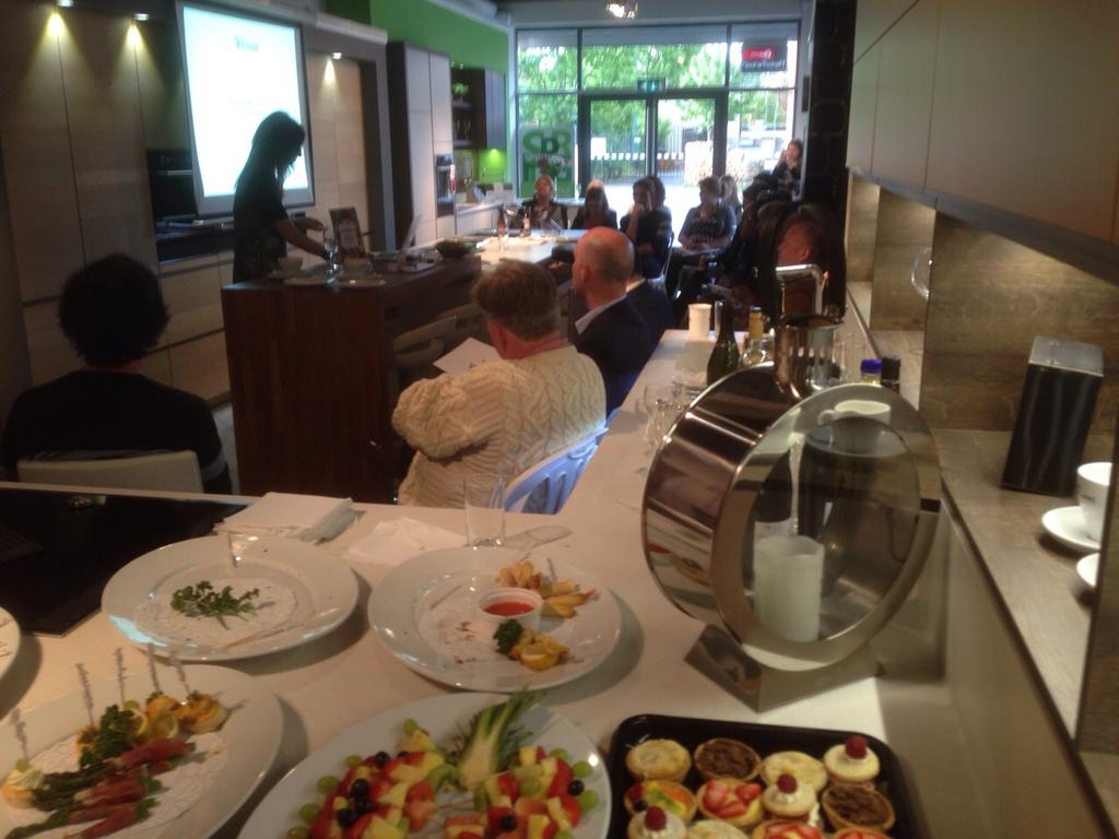 Lovely food by #thetallfrog at our recent #houzz event. Great to see so many people!