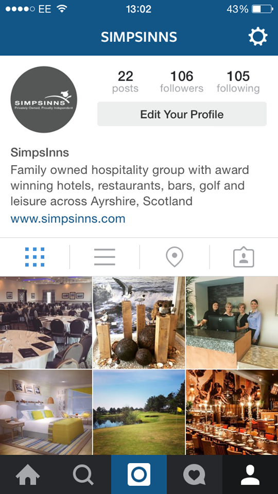BuyAyrshire's tweet photo. Get following @simpsinns on Instagram to see what fun is going on http://t.co/Epufr0Fa3S
