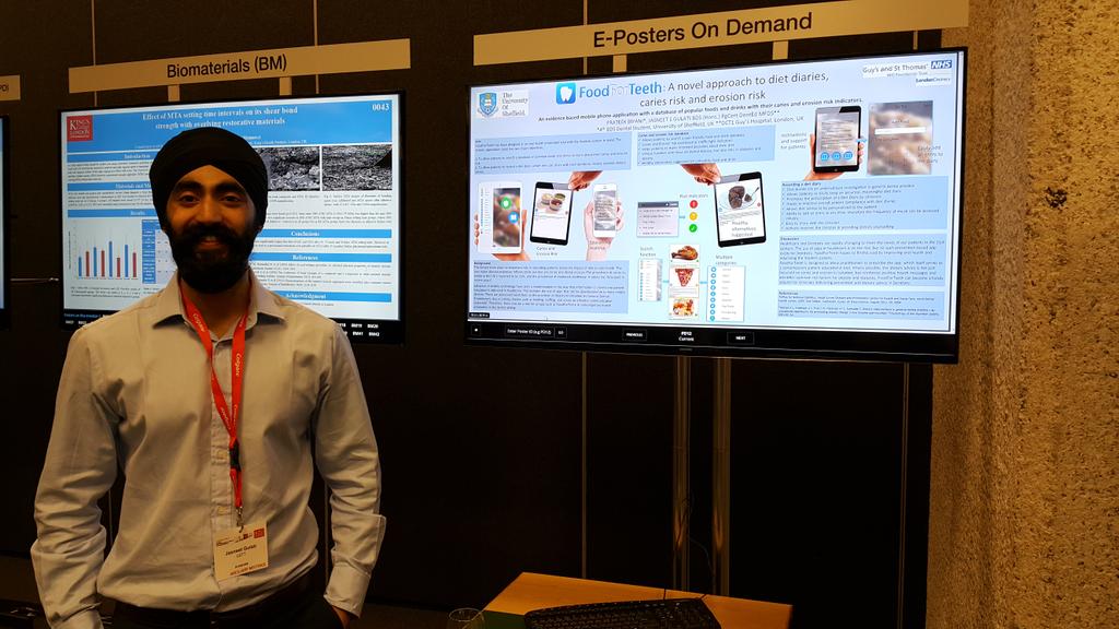jazgulati_'s tweet photo. #Prevention #ConsEuro #FoodForTeeth
Proud to present our App in development - a novel approach to diet advice! http://t.co/TBsEwk1phV