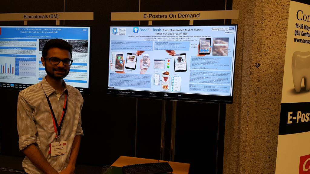 jazgulati_'s tweet photo. #Prevention #ConsEuro #FoodForTeeth
Proud to present our App in development - a novel approach to diet advice! http://t.co/TBsEwk1phV