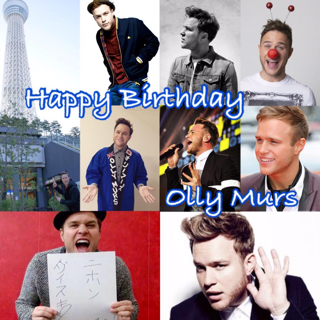 Happy Birthday Olly Murs  I love u so much   