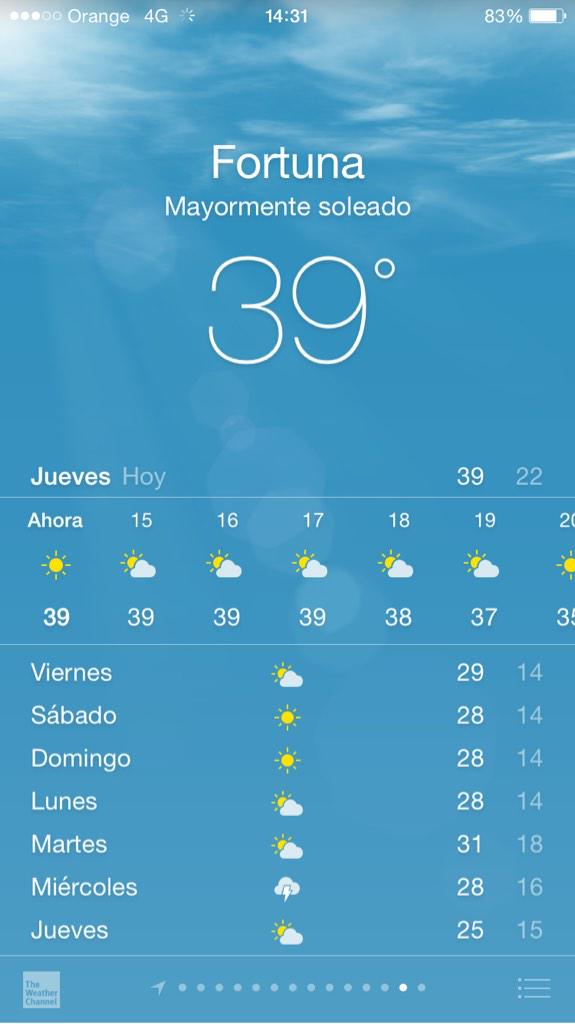 marianoboti's tweet photo. Parece que hace un poco de calor .. http://t.co/8XhSGF3ZbW