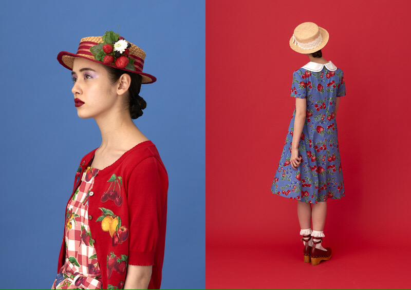 装苑6月号に「ジェーン・マープルのファンタジア」と題し、 デザイナー